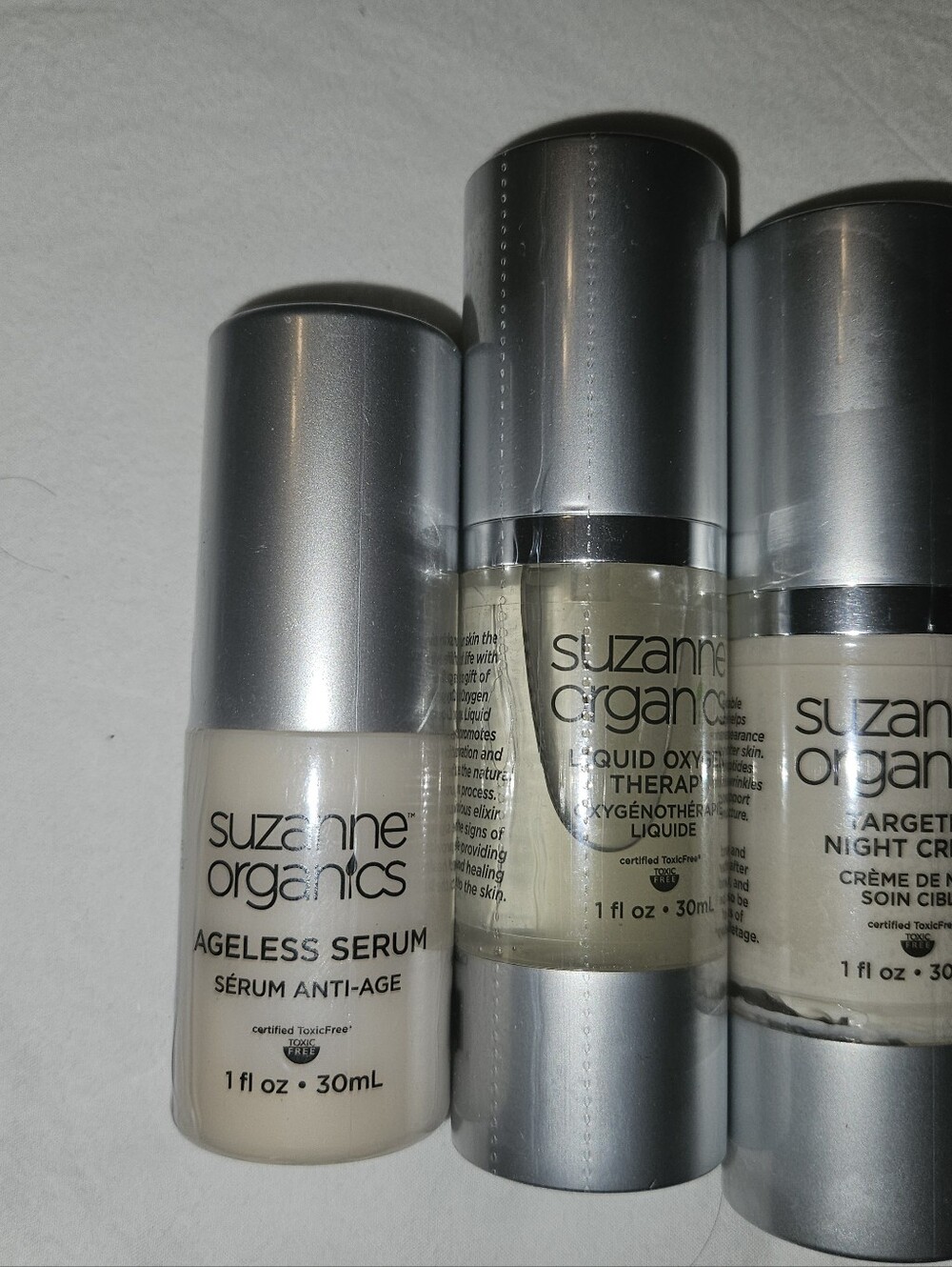 New! Suzanne Organics Serums